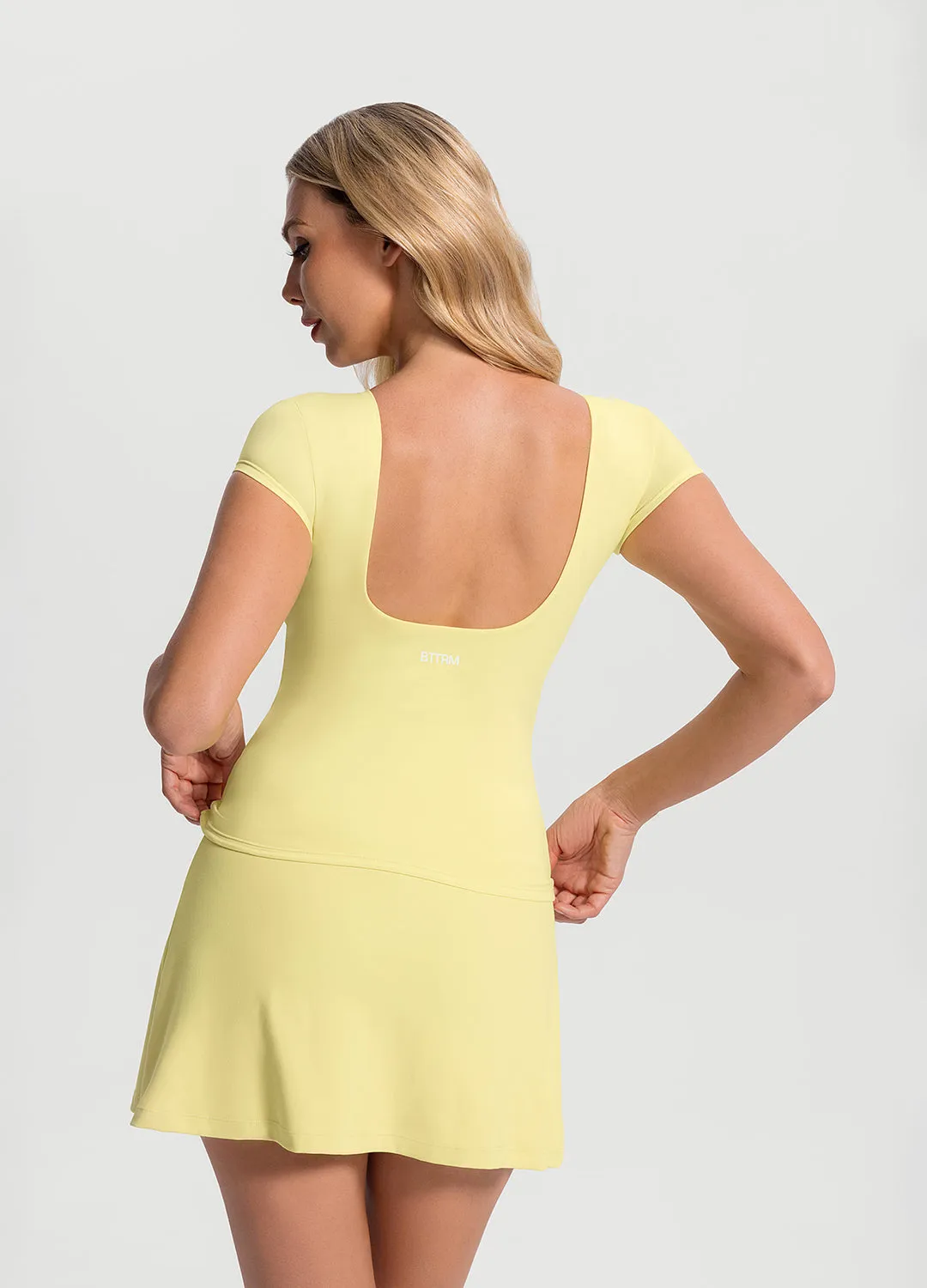 Weekend Comfort Wear Open-Back T-Shirt