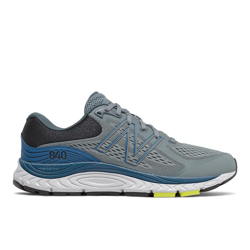 840v5 - Ocean Grey with Oxygen Blue - Men's style - conscious shoes