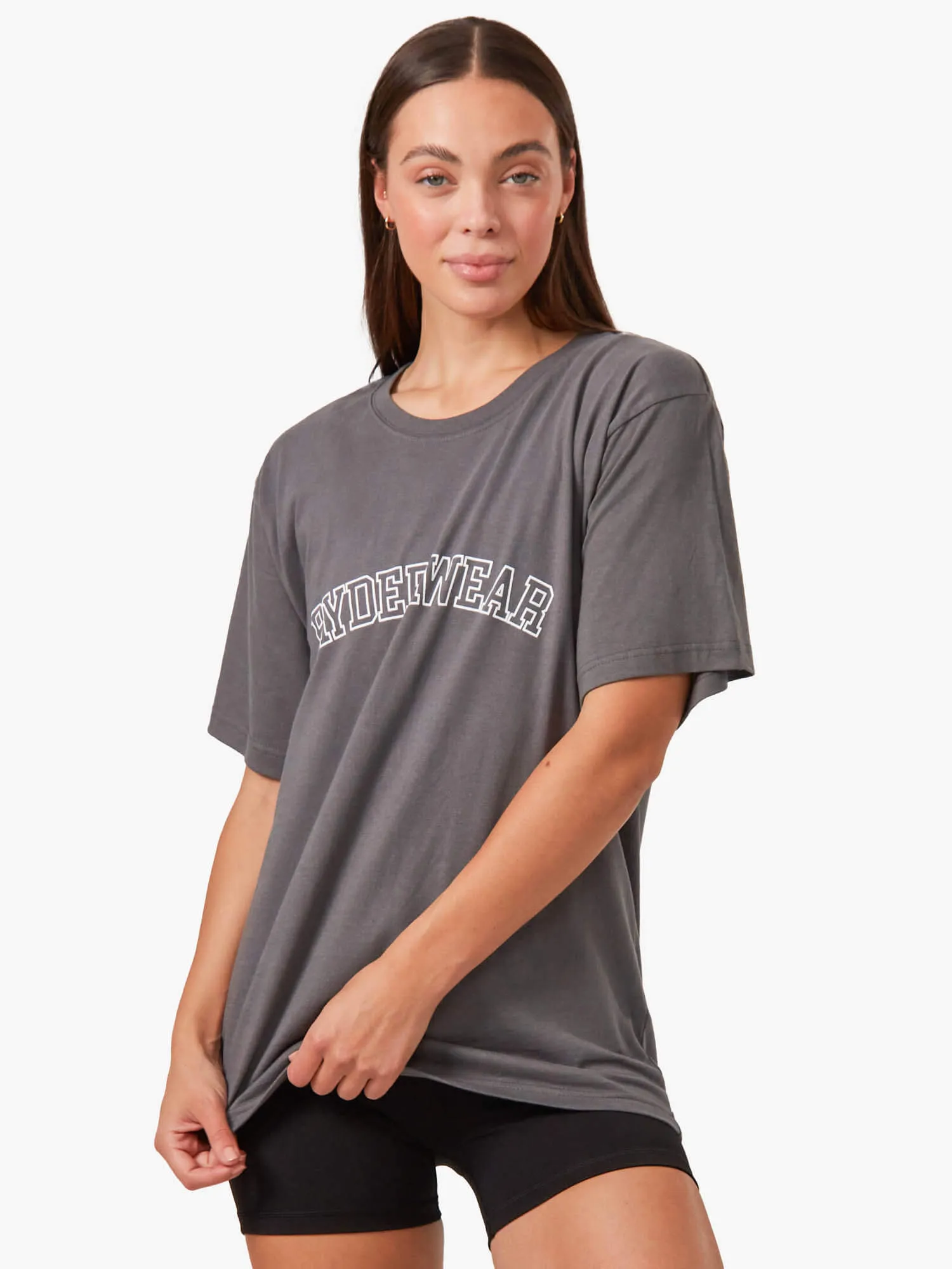 harmonious Oversized T-Shirt - Charcoal