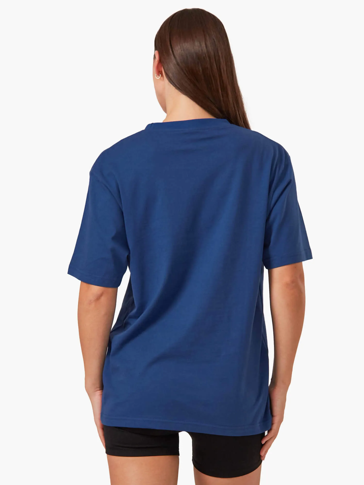 Oversized T-Shirt - Royal Blue Relaxed Comfort Look