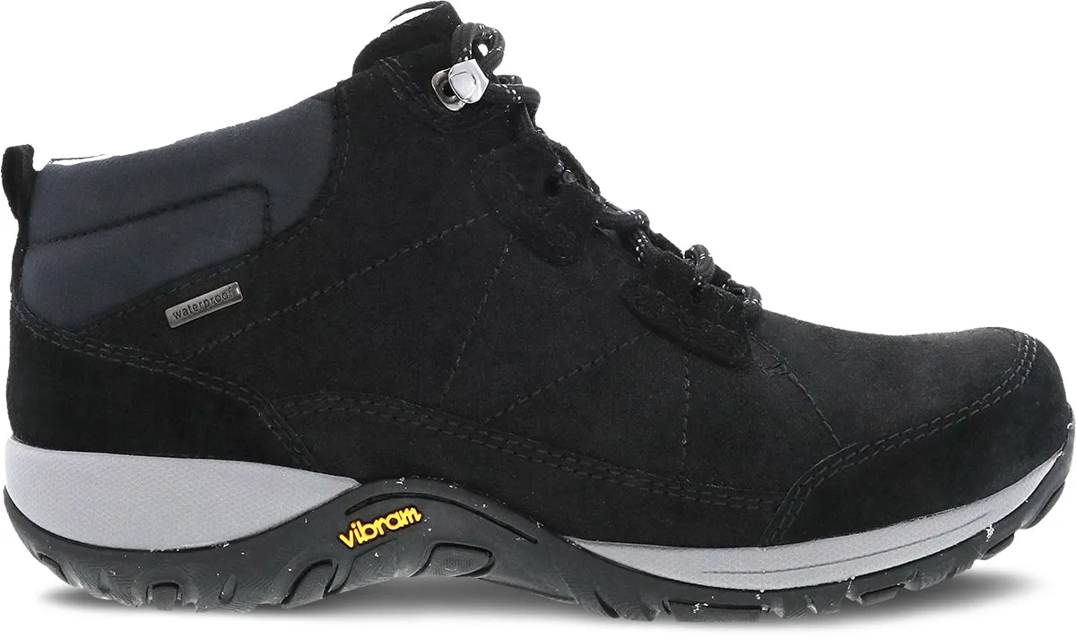 Pearla - Black Burnished Suede Stylish Protection