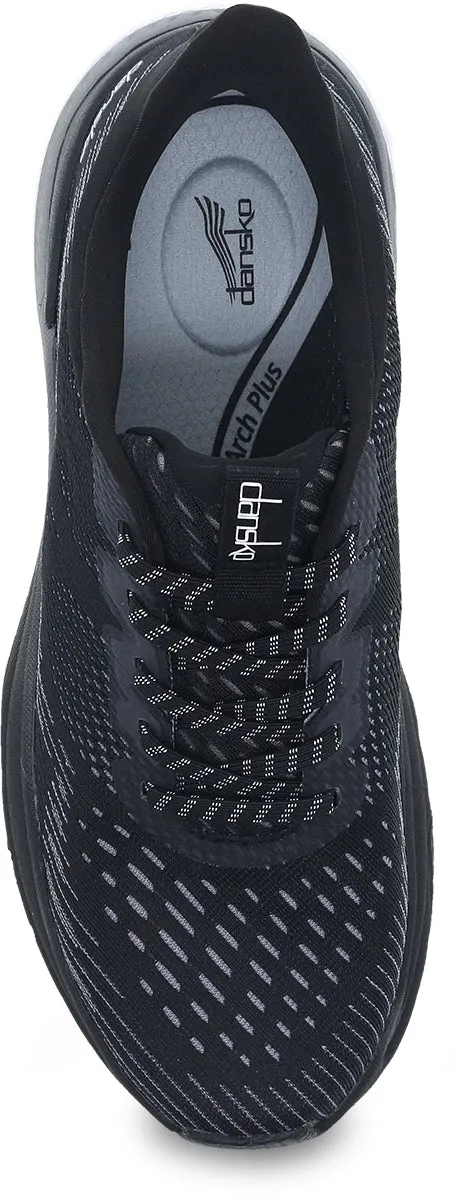 Warehouse Work Pearla - Black Burnished Suede