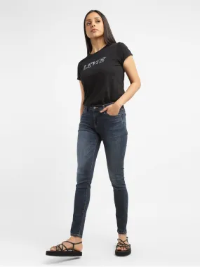 Functional Wear Women's 710 Blue Skinny Fit High Rise Jeans