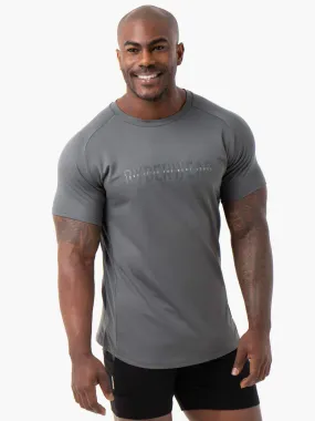 Urban Trend Energy Mesh T-Shirt - Charcoal
