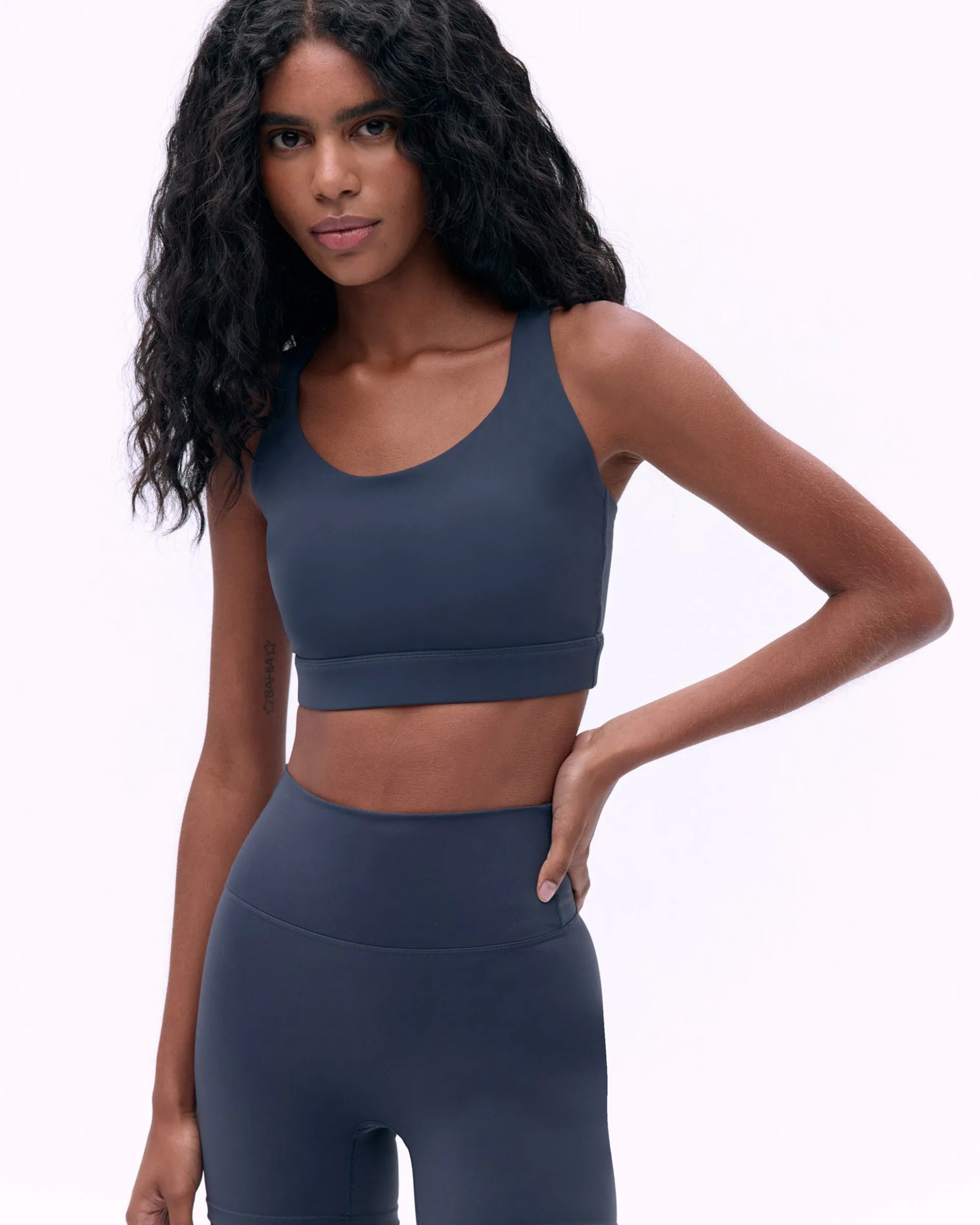 Ultimate Ultra Crop Shorts - Midnight Blue Cozy Wear