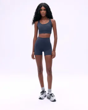 Ultimate Ultra Crop Shorts - Midnight Blue Clean Fabric Clean Stretch