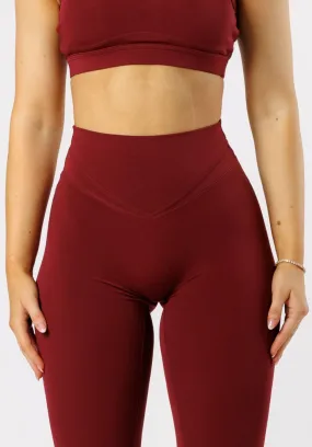 Reluna? Icon Sculptseam? Plus Legging Red Velvet High Waisted Support Outdoor Lover Eco Friendly