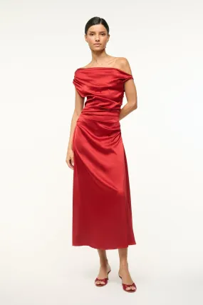 Cool Undertone PHARE SILK DRESS | ROUGE