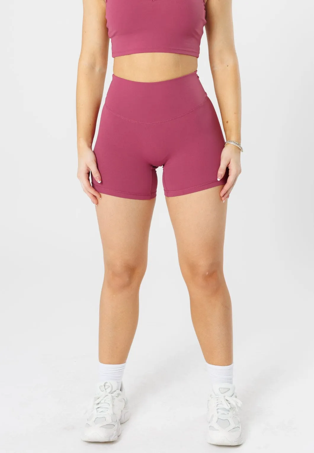 RecStretch Original Sculptseam? Plus Short 5?? Raspberry Sun Protection Fabric