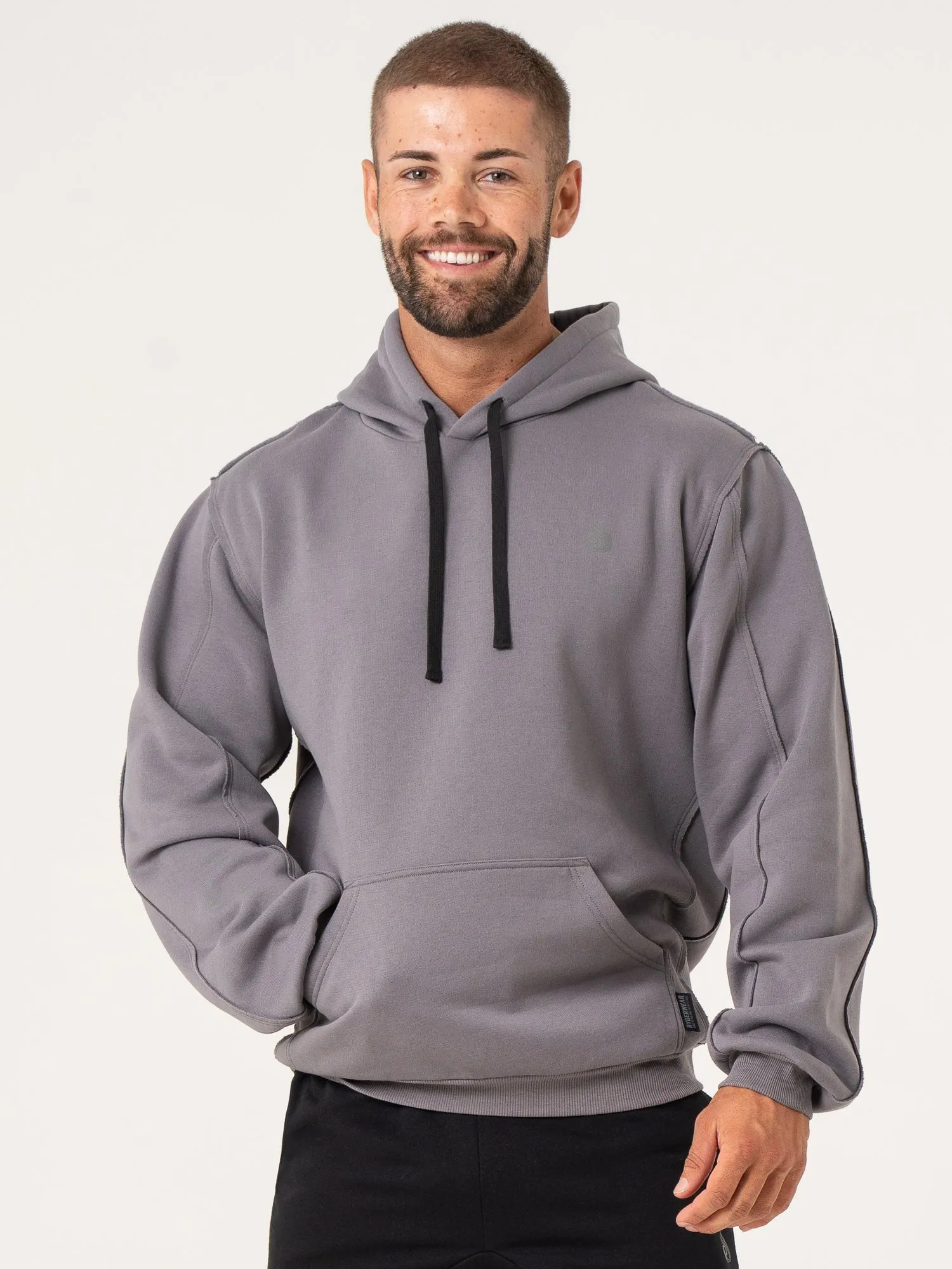 Force Hoodie - Charcoal UV Protective Flexible Cuffs