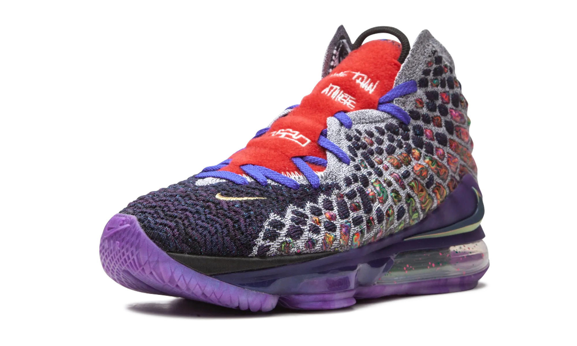 Knit Material Technology Tensile Reinforcement Webbing LeBron 17 "What The"