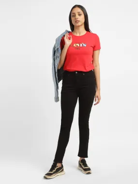 Durable Summer Vibes Weekend Getaway Trend Setter Women's 721 Black Skinny Fit High Rise Jeans