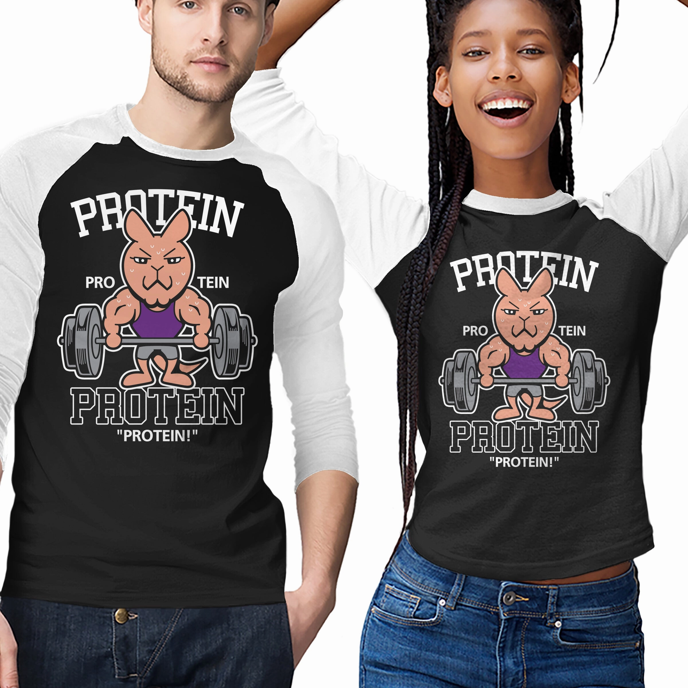 Double Stitched Hem Protein Gym