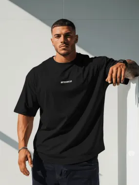 Pursuit Oversized T-Shirt - Black Stonewash Perfect Comfort