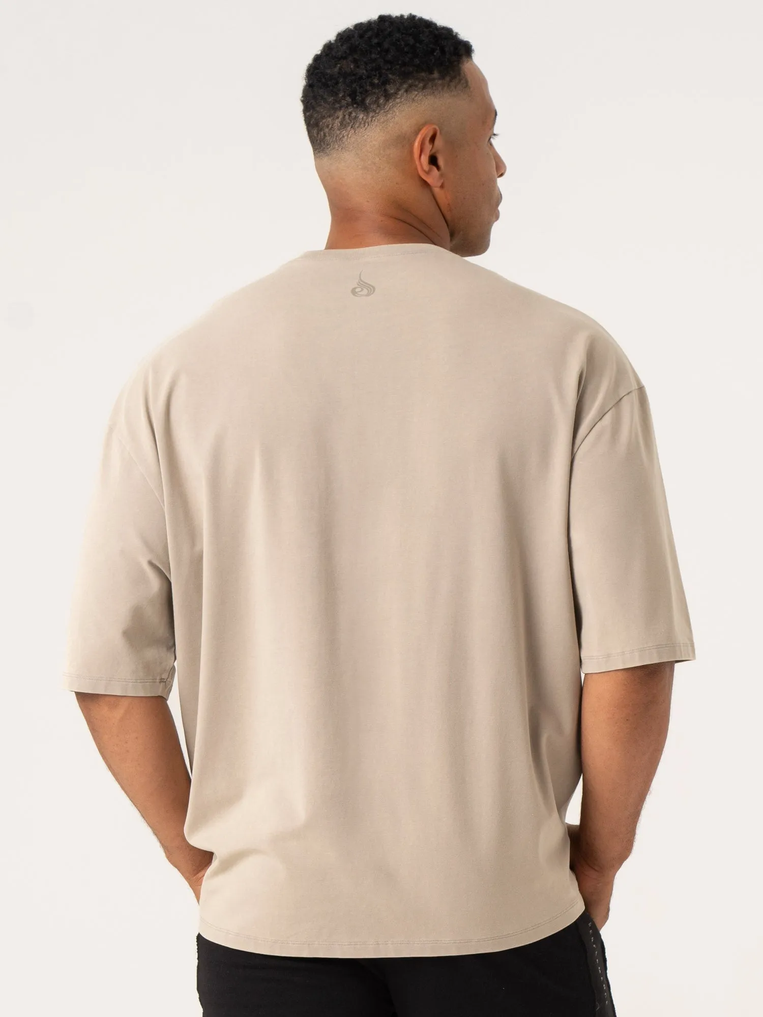 Pursuit Oversized T-Shirt - Taupe Stonewash Outdoor Essentials