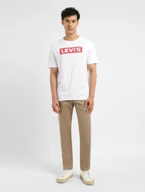 Street Active Men's 511 Brown Slim Fit Chinos