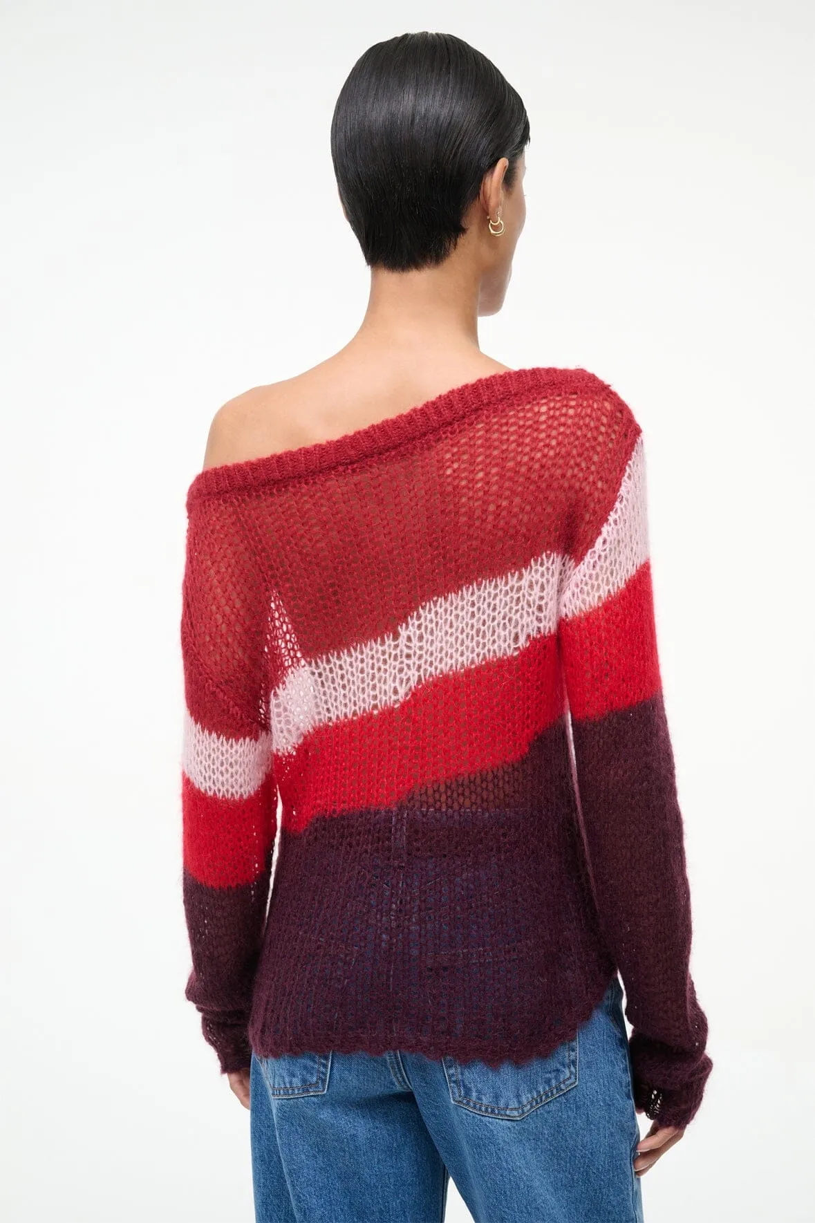Anti Snag Threadwork Cozy Piece TESSA SWEATER | SYRAH MULTI