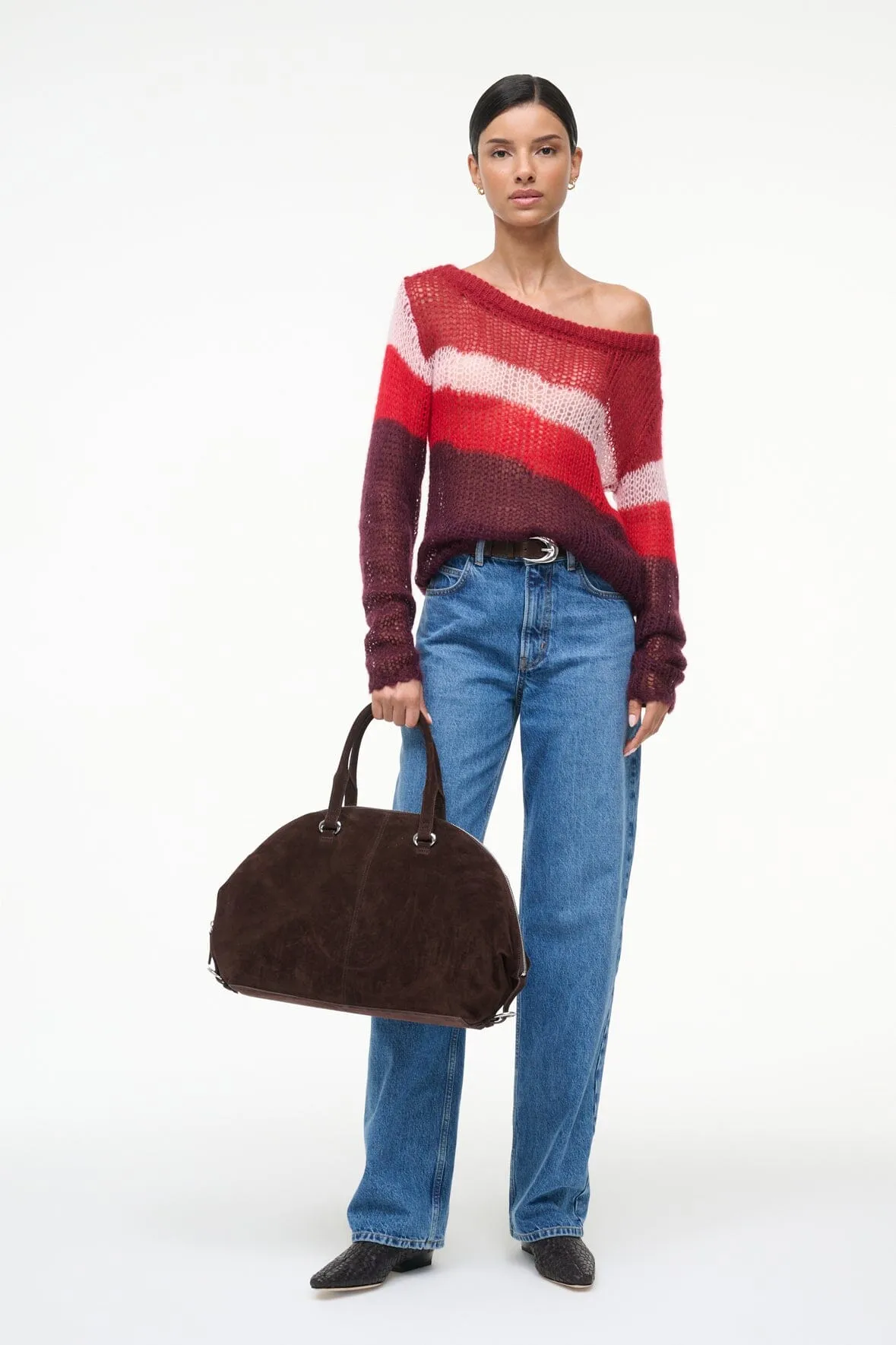 Perfect Comfort No Bulk TESSA SWEATER | SYRAH MULTI