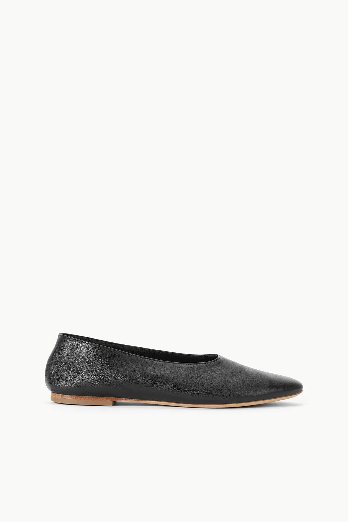 ALBA BALLET FLAT | BLACK Main Lane Style Ready Footwear
