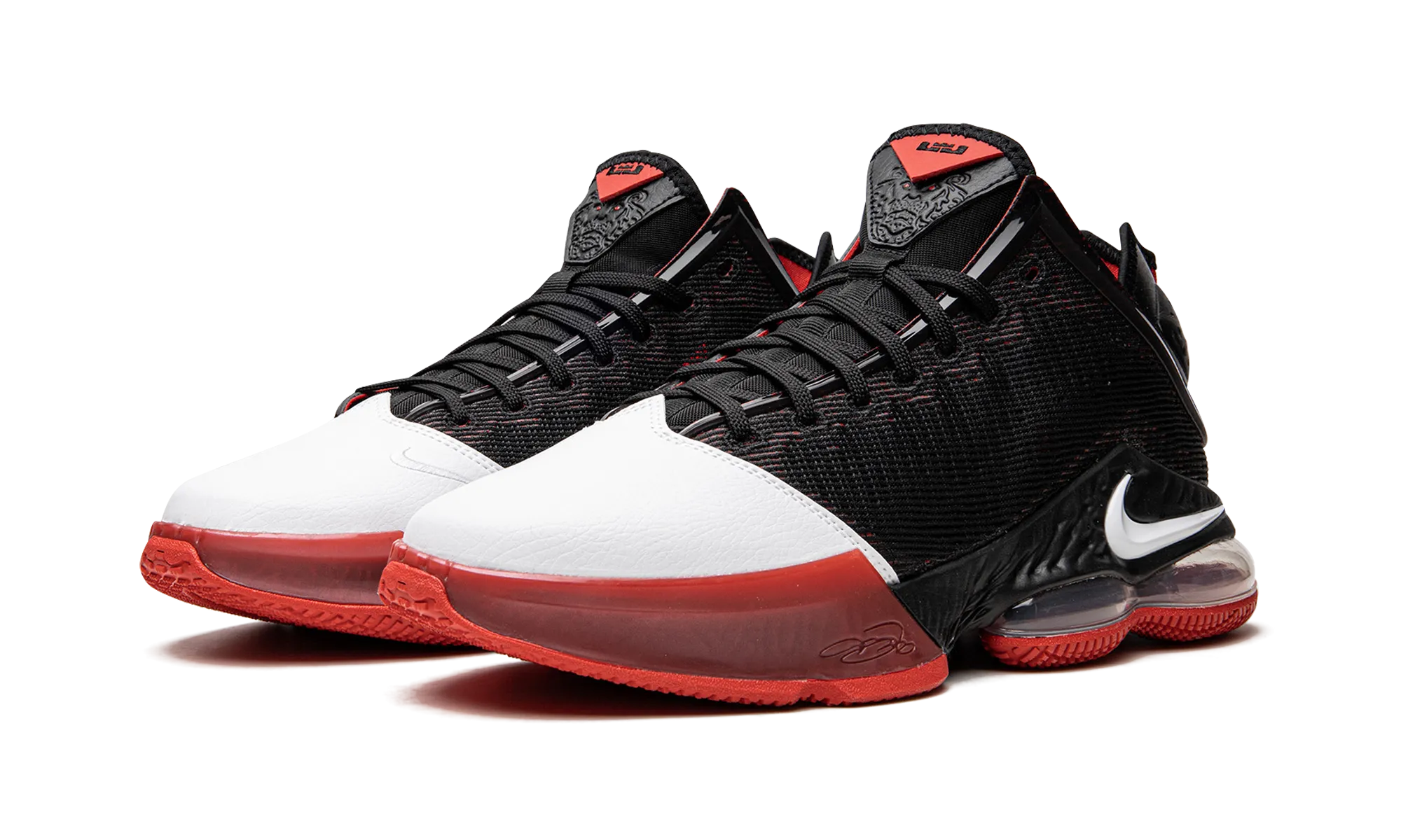 LeBron 19 Low "Bred" Impact Resistant Frame Professional Stability