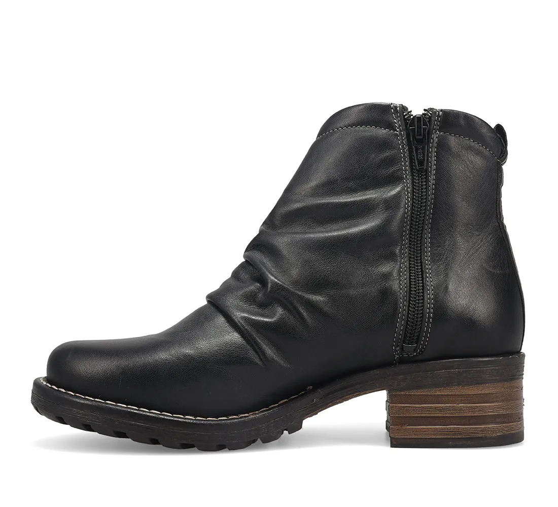 Ravelle - Black Brogue Detail