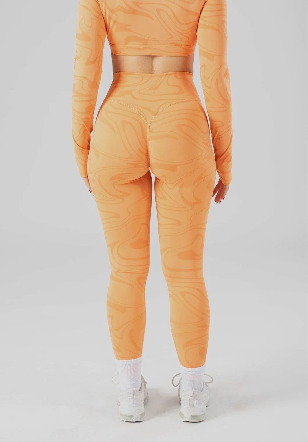 Eco Shopper Pilates Session Daily Comfort RecStretch?  DesB Original Sculptseam?  Plus Legging Creamsicle