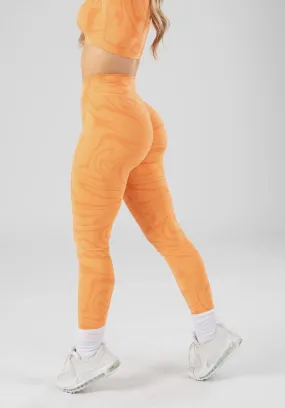 RecStretch?  DesB Original Sculptseam?  Plus Legging Creamsicle Casual Day Luxury Choice