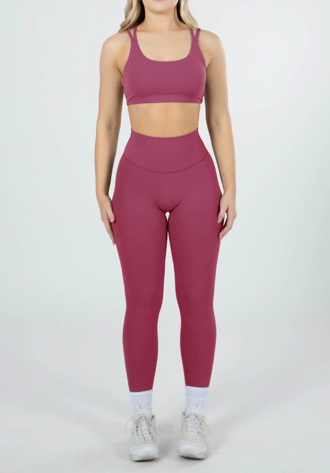 RecStretch Original Sculptseam? Legging Raspberry For Teens Breathable Fabric Speed Ready