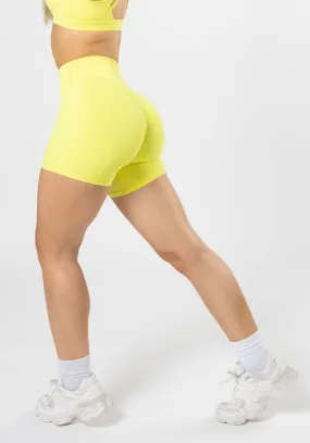 Eco Friendly Fabric Elastic Waistband Design RecStretch Original Sculptseam? Plus 5?? Short Lemonade