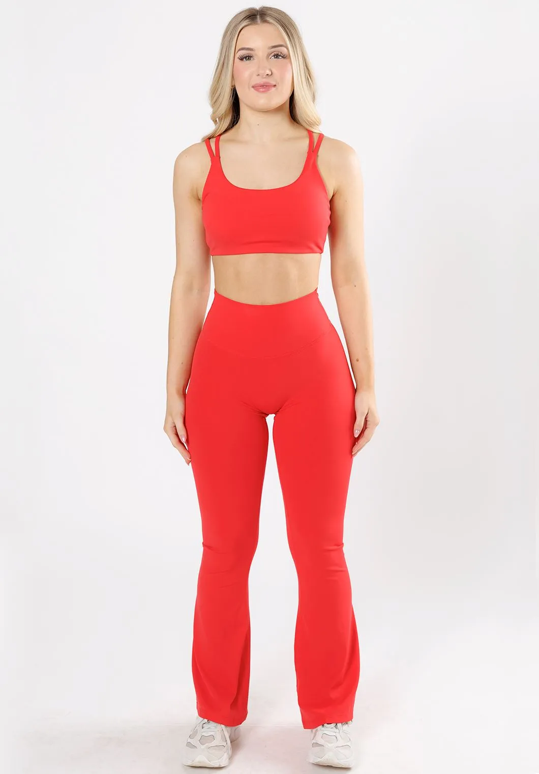 Breathable Style RecStretch? Original Sculptseam? Plus Essential Flare Legging 31" Fire Sign