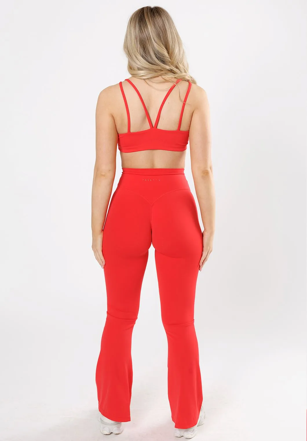 Core Fit Casual Wearer Loose Fit RecStretch? Original Sculptseam? Plus Essential Flare Legging 31" Fire Sign