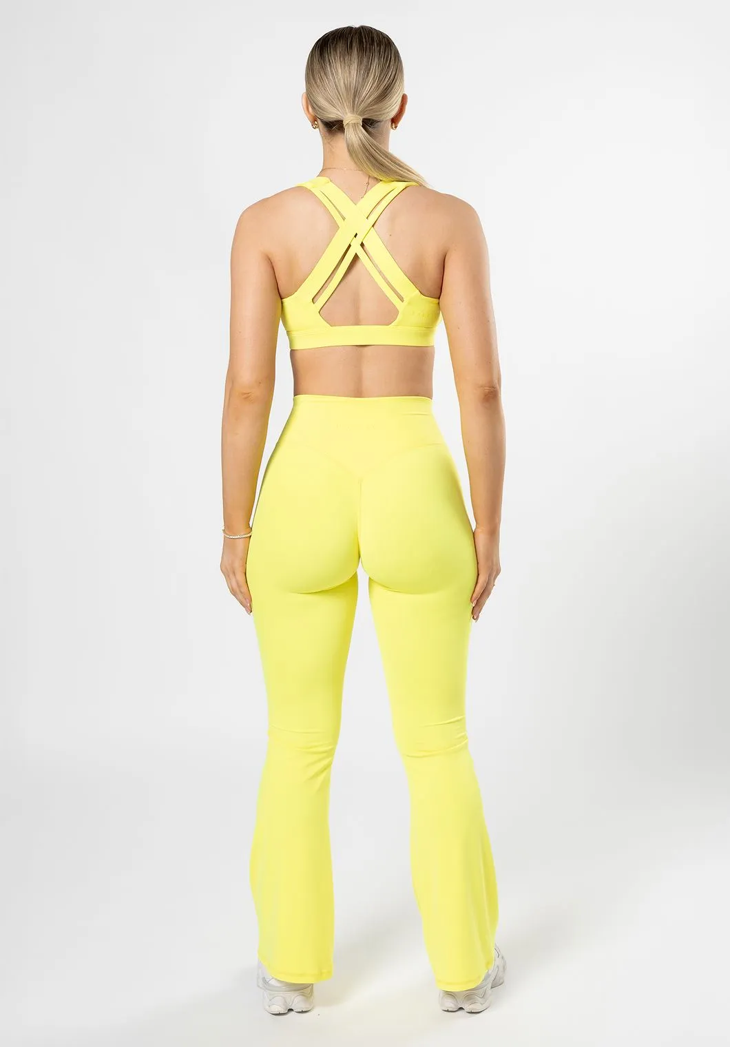 Daily Style Soft Touch For Adults RecStretch? Original Sculptseam? Plus Essential Flare Legging 31" Lemonade