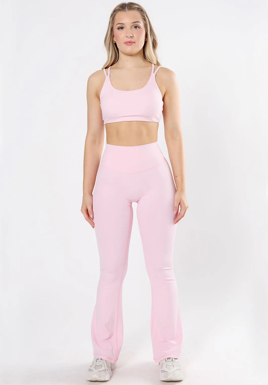 Fade Resistant Camping Gear RecStretch? Original Sculptseam? Plus Essential Flare Legging 31" Pink Opal