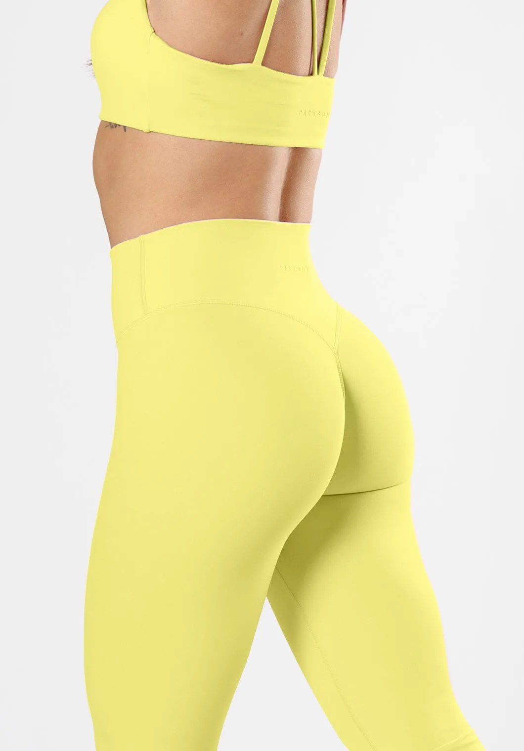 Sleek Fit Design Comfortable Stretch Wear RecStretch Original Sculptseam? Plus Essential Flare Legging 34" Lemonade