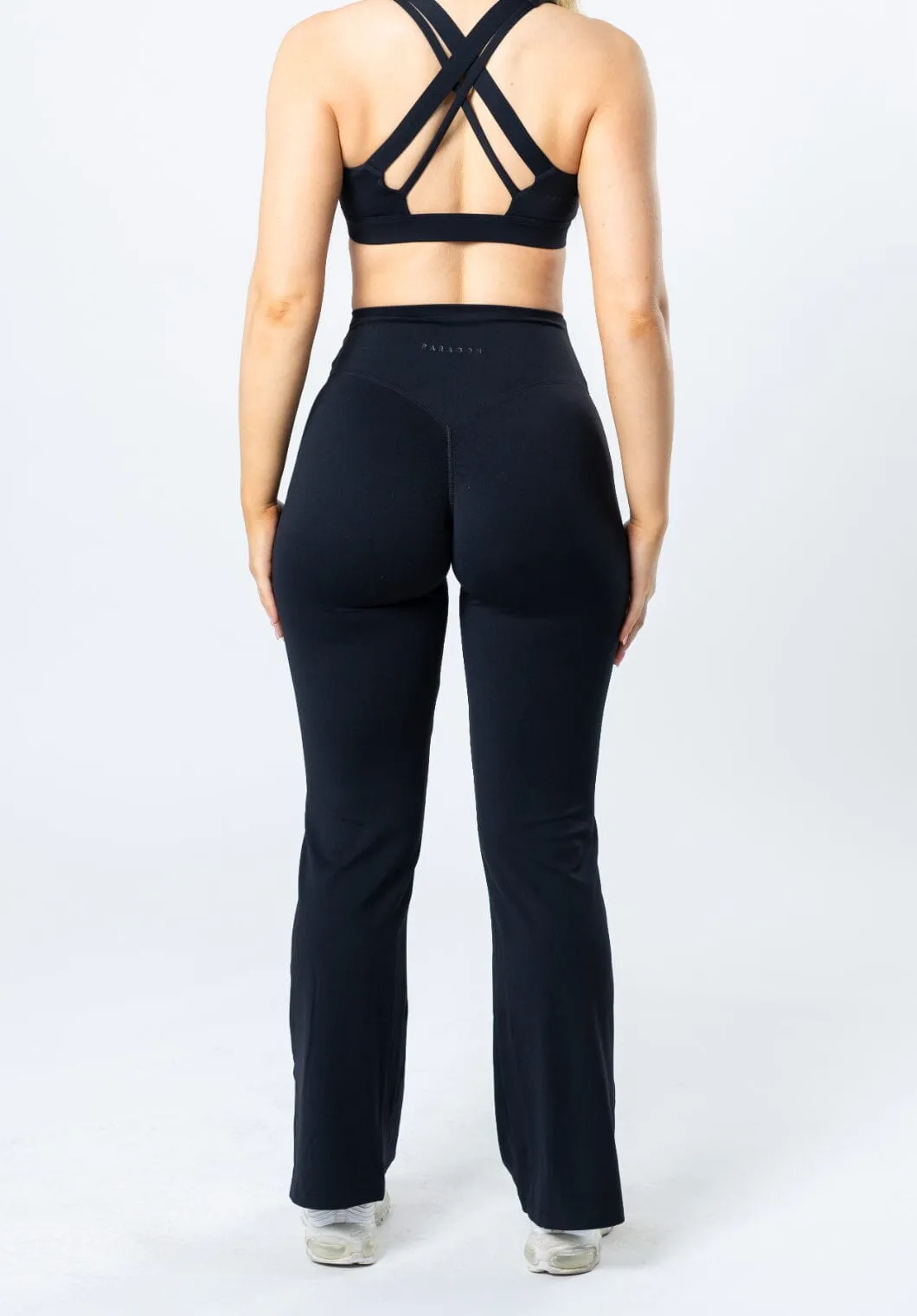 RecStretch? Original Sculptseam? Plus Flare Legging 31" Black Performance Comfort