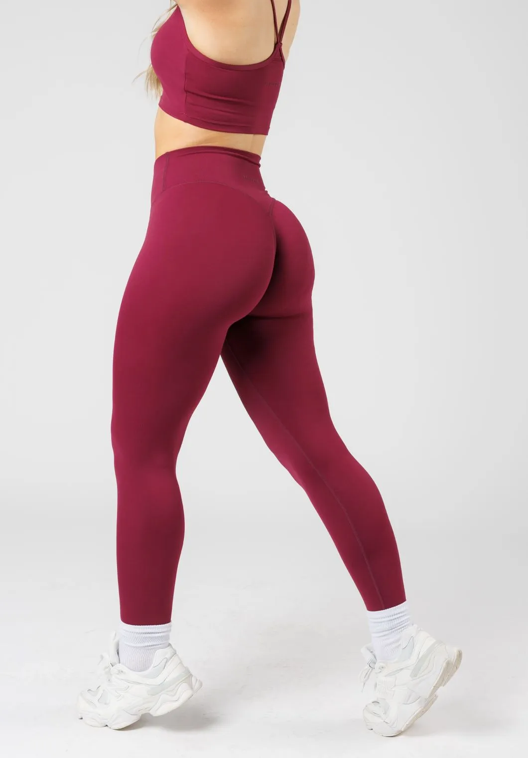 RecStretch Original Sculptseam? Plus Legging Blackberry Perfect for Workouts High Comfort