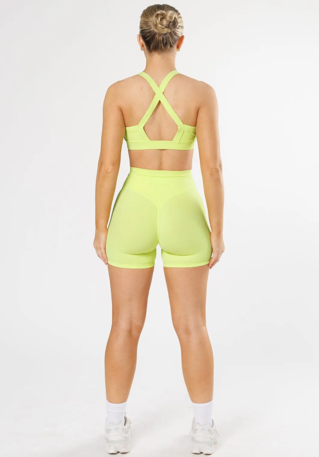RecStretch Original Sculptseam? Plus Short 5" Lemon Lime Casual Look