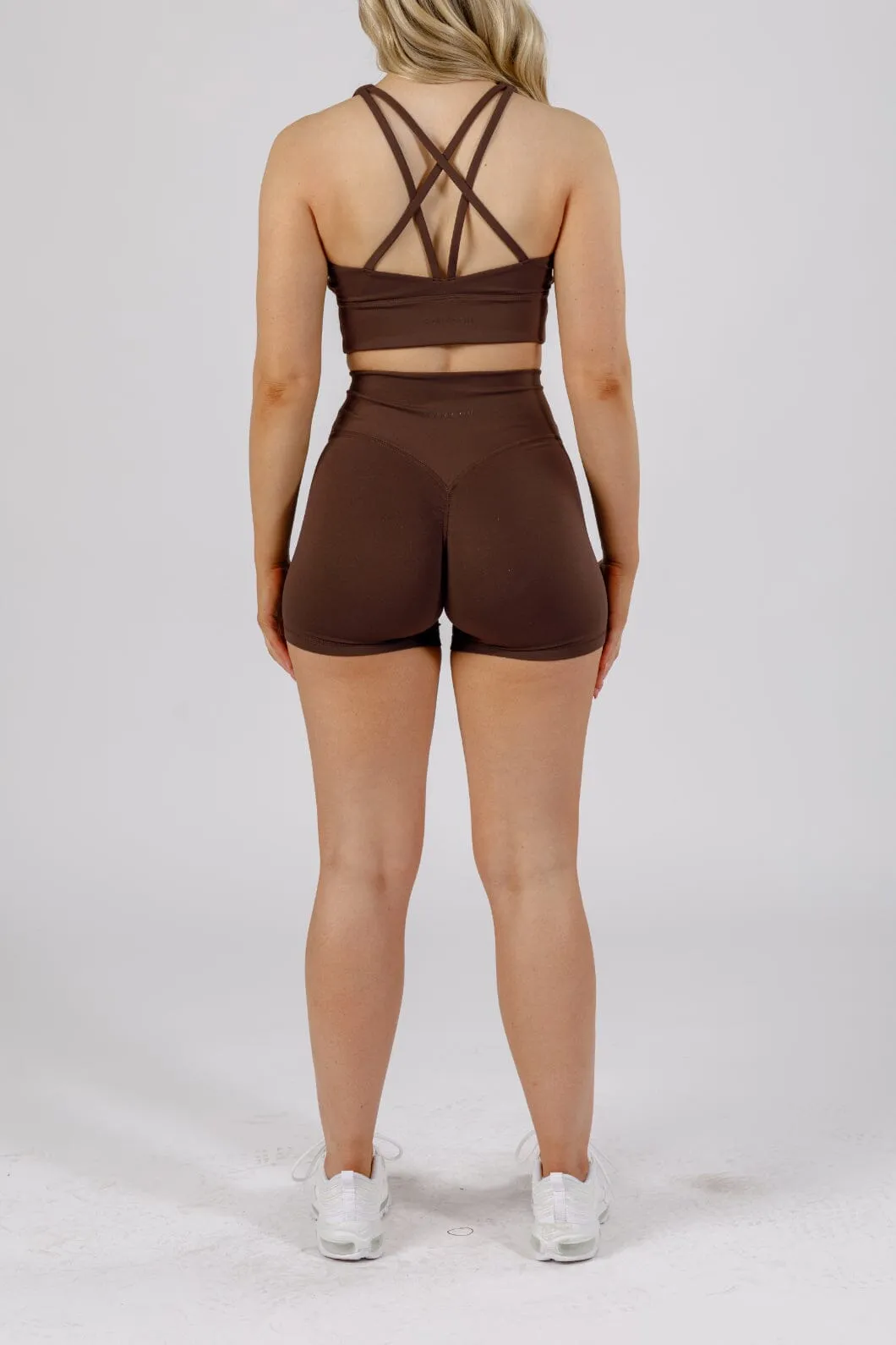 RecStretch Original Sculptseam? Plus Short 5" Walnut Weightless Travel Design