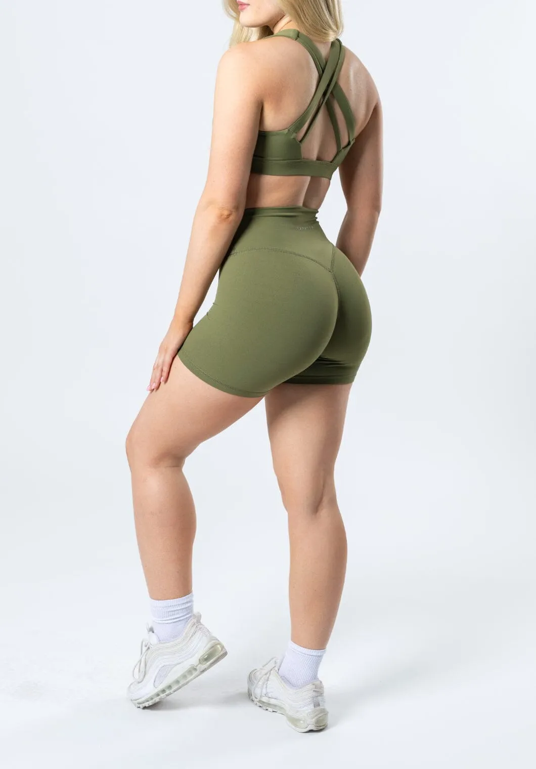 Casual Design Quick Release Fastener RecStretch Original Sculptseam? Plus Short Olive