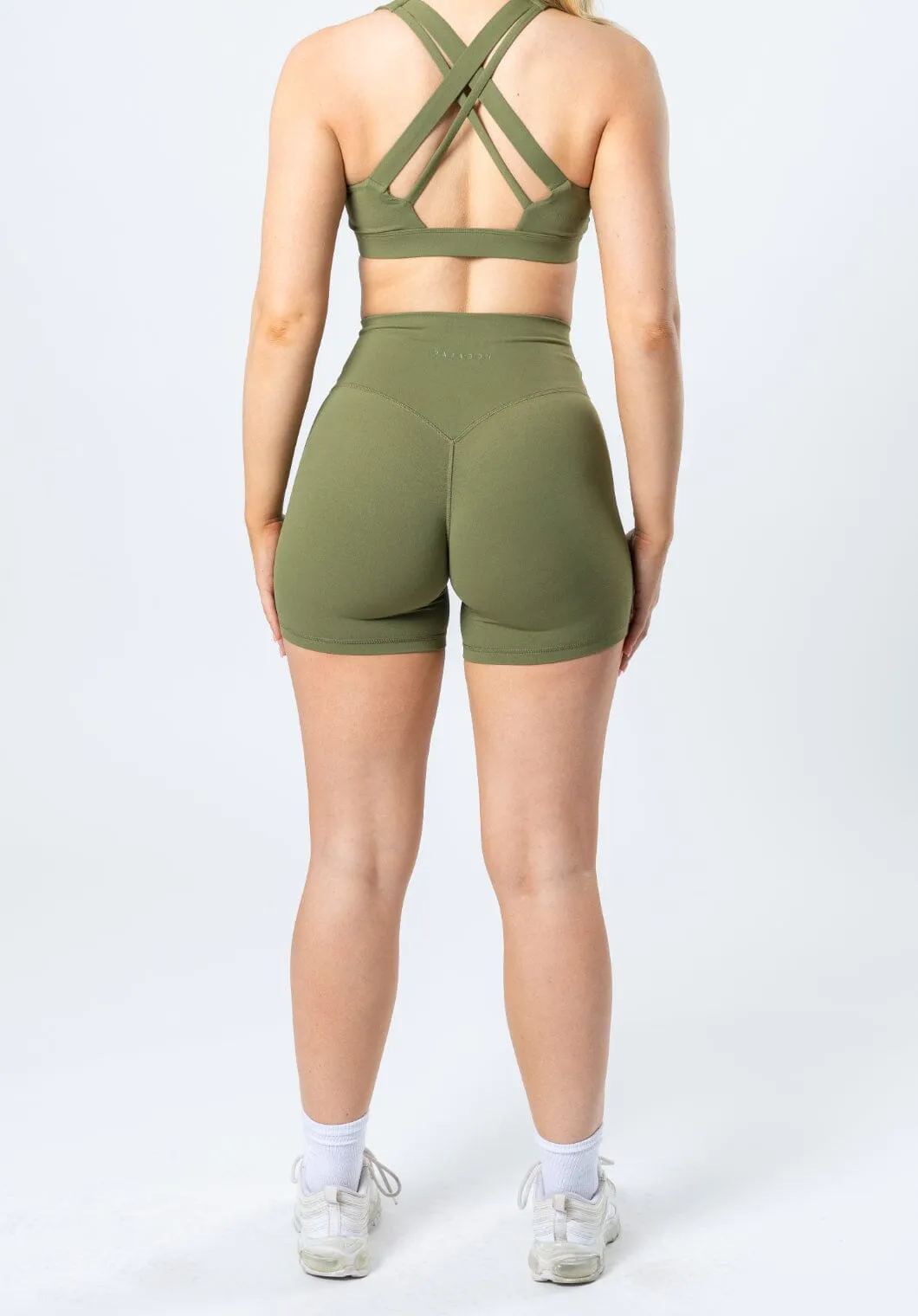 RecStretch Original Sculptseam? Plus Short Olive Abrasion Defying Knee Patches Airy Feel