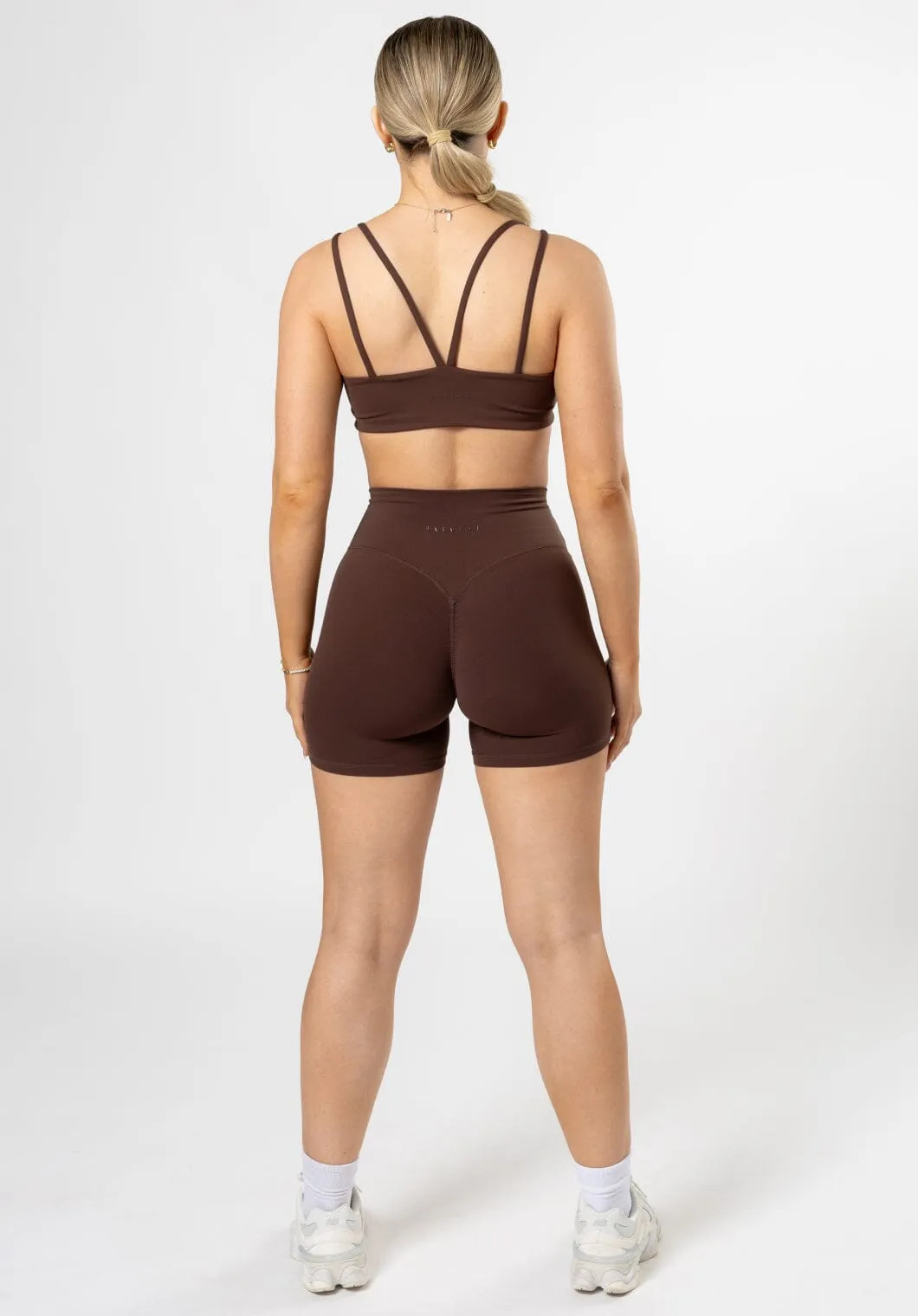 RecStretch Original Sculptseam? Short 5" Walnut Tennis shorts mid-rise