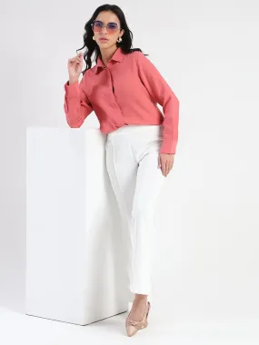 Madame Coral Rayon Blend Shirt Essential Wardrobe Snug feel