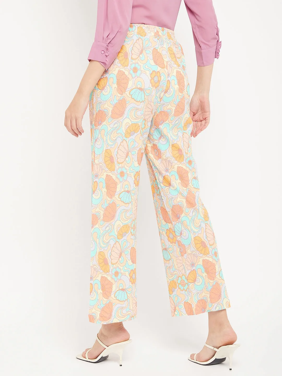 Functional Design Madame Floral Flared Trousers