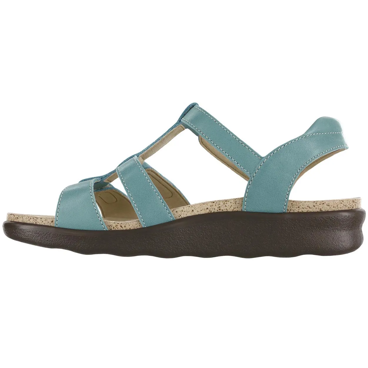 Block Heel Stylish Go Sorrento - Turquoise