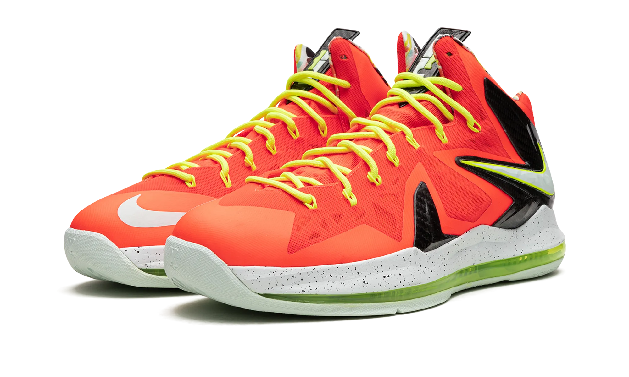 Lebron 10 P.S Elite "Total Crimson" Reinforced Lace System