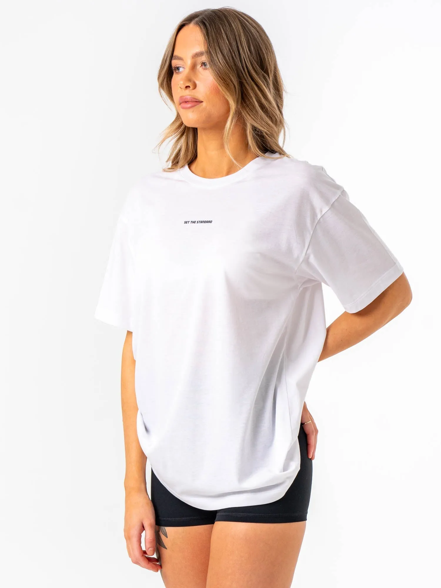 Emerge Oversized T-Shirt - White All-Purpose Wear