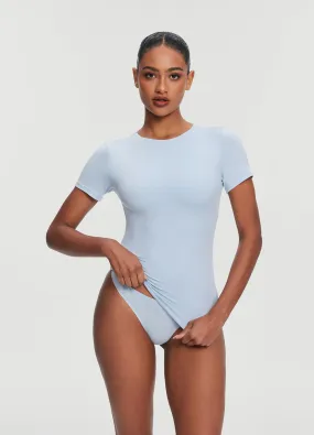 Short Sleeve Crew Neck Top Ultimate Comfort Comfy Vibe