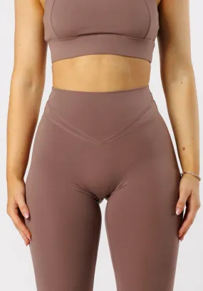 Reluna? Icon Sculptseam? Plus Legging Mushroom Stretch Fit Beginner Level Travel Friendly