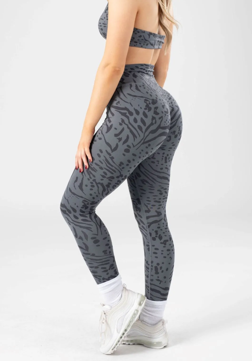 Chill Day Reluna Original Sculptseam? Legging Grey Tiger