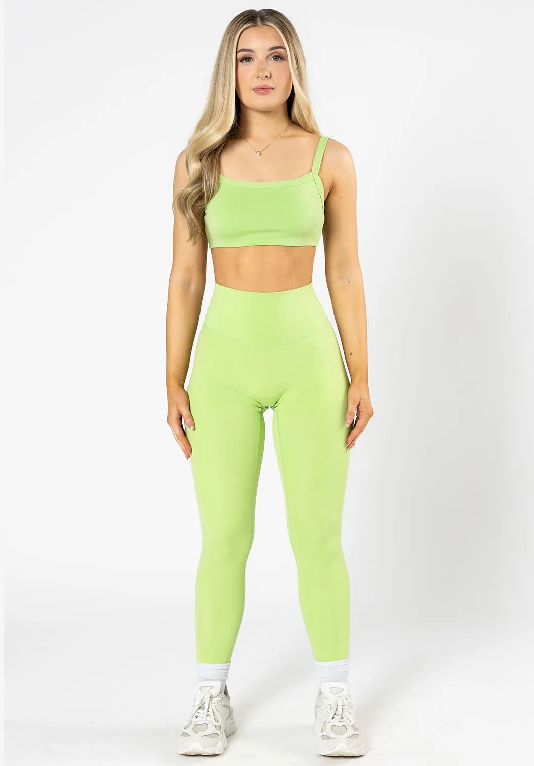 Thermal Warm All Ages Fitness Training Beginner Level Reluna? Original Sculptseam? Legging Lime